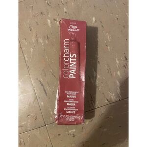 Unused Wella Color Charm Red Pink Semipermanent Hair Color Dye Mauve